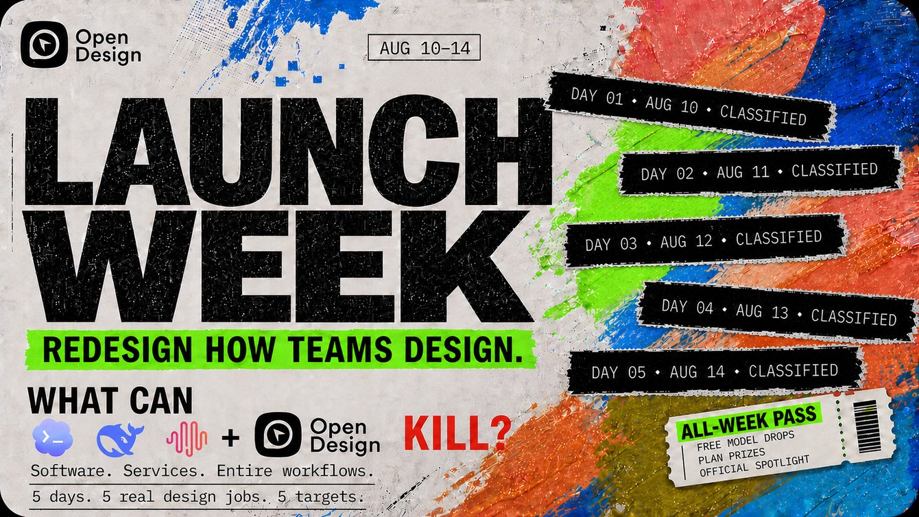 OpenDesign Launch Week Vol.01