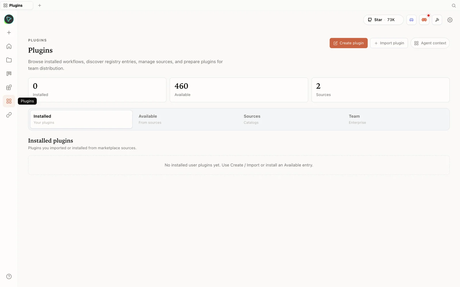 El hub de plugins de OpenDesign.